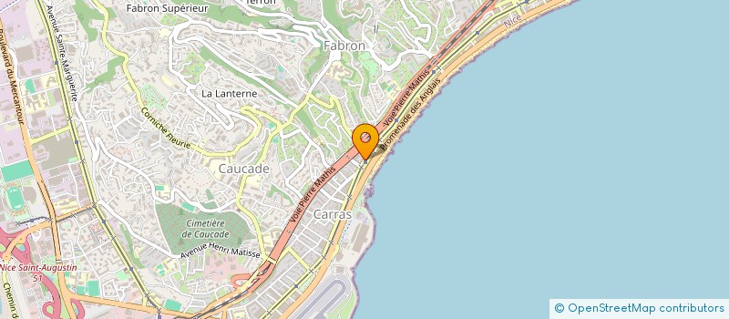 localisation de l'entreprise SARL LATRACH BAT à NICE