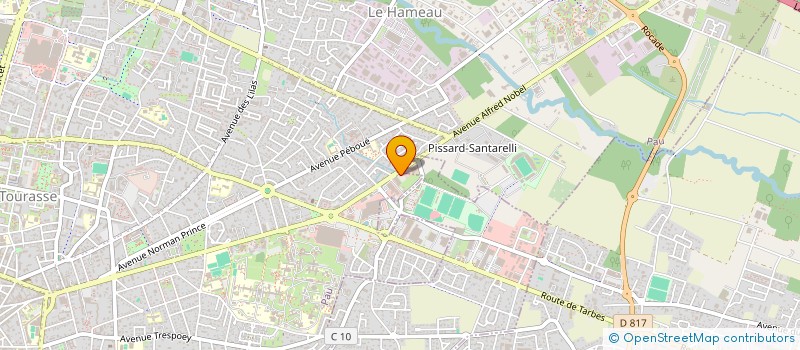 localisation de l'entreprise SARL LAUGA-PARRA à PAU