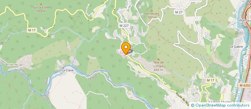 localisation de l'entreprise SARL LAUGIER à GILETTE