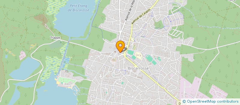 localisation de l'entreprise SARL LAUNAT  BISCARROSSE