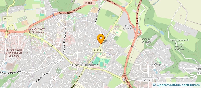 localisation de l'entreprise SARL LAUNAY ET LEFEBVRE à BOIS-GUILLAUME