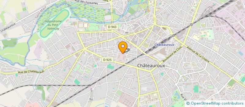 localisation de l'entreprise SARL LAUNET à CHATEAUROUX