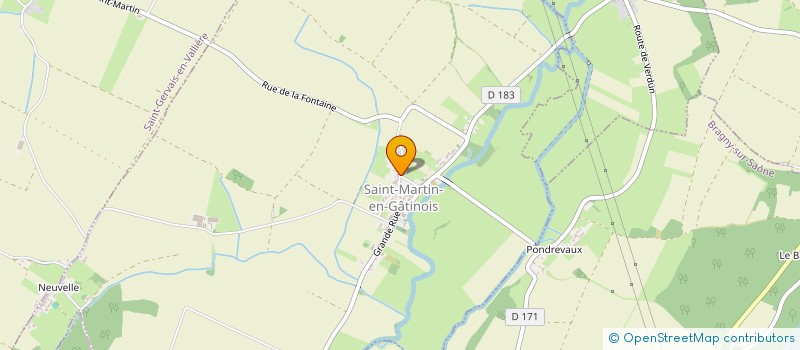 localisation de l'entreprise SARL LAUQUIN  SAINT-MARTIN-EN-GATINOIS