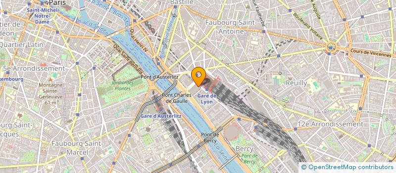 localisation de l'entreprise SARL LAURA  PARIS