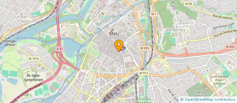 localisation de l'entreprise SARL LAURA LORENZO  METZ