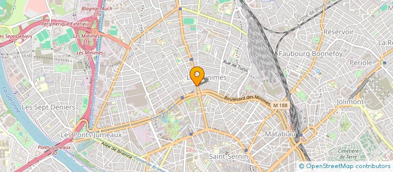 localisation de l'entreprise SARL LAURE MEDINVILLA à TOULOUSE