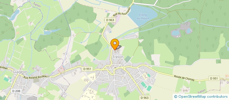 localisation de l'entreprise SARL LAURENT à TRELON