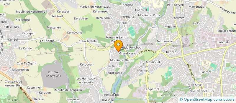 localisation de l'entreprise SARL LAURENT à BOHARS