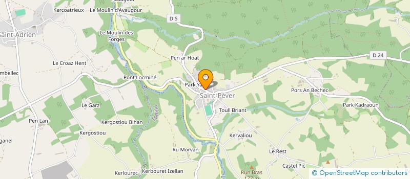 localisation de l'entreprise SARL LAURENT BOUDER à SAINT-FIACRE