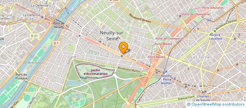 localisation de l'entreprise SARL LAURENT BOYER PRODUCTIONS  NEUILLY-SUR-SEINE