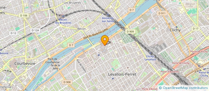localisation de l'entreprise SARL LAURENT COHEN à LEVALLOIS-PERRET