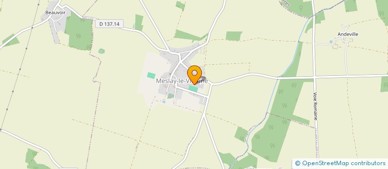 localisation de l'entreprise SARL LAURENT COIFF à MESLAY-LE-VIDAME