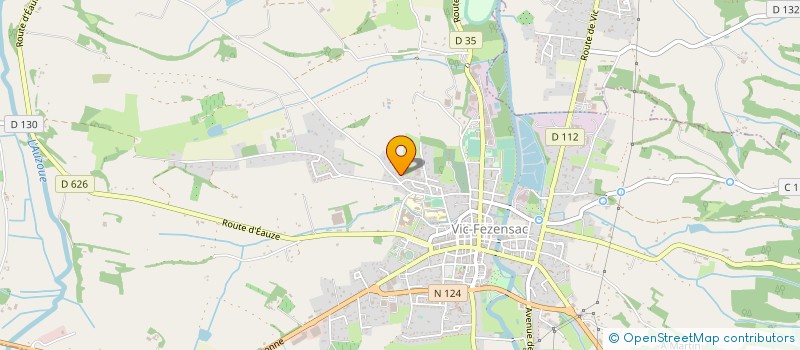localisation de l'entreprise SARL LAURENT RUBINAT à VIC-FEZENSAC