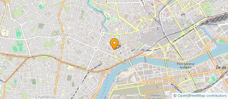 localisation de l'entreprise SARL LAURENT THOMAS à NANTES