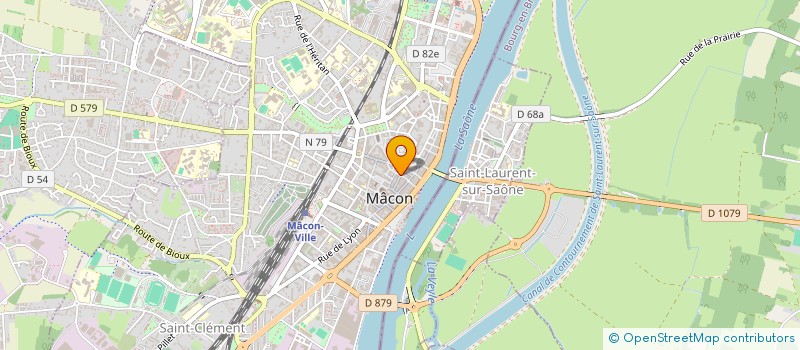 localisation de l'entreprise SARL LAURETHIC à MACON