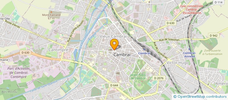 localisation de l'entreprise SARL LAURIE LINE  CAMBRAI