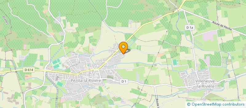 localisation de l'entreprise SARL LAURVIL  PEZILLA-LA-RIVIERE