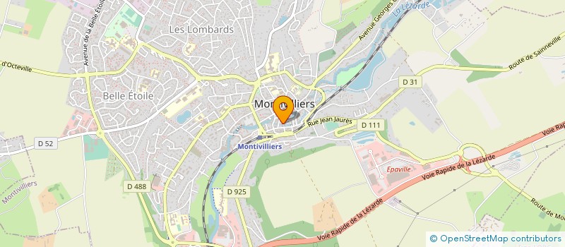 localisation de l'entreprise SARL LAUSER  MONTIVILLIERS