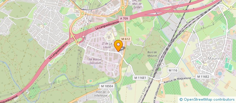 localisation de l'entreprise SARL LAV  SAINT-JEAN-DE-VEDAS