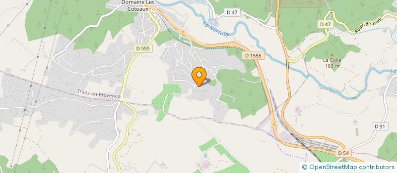 localisation de l'entreprise SARL LAV'AUTO à TRANS-EN-PROVENCE