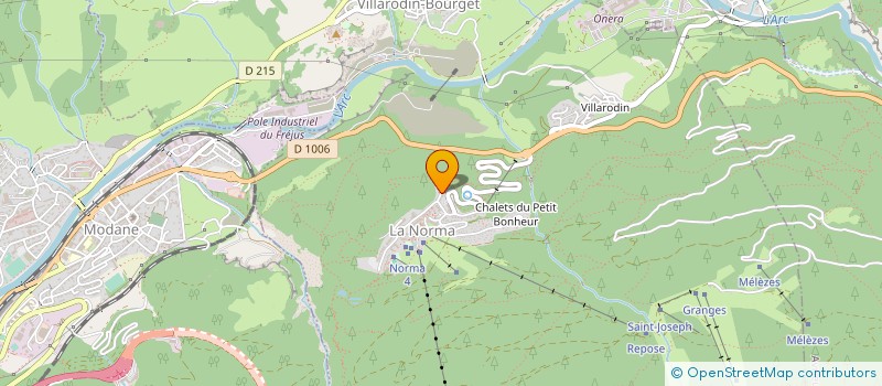 localisation de l'entreprise SARL  LAV'NET  VILLARODIN BOURGET