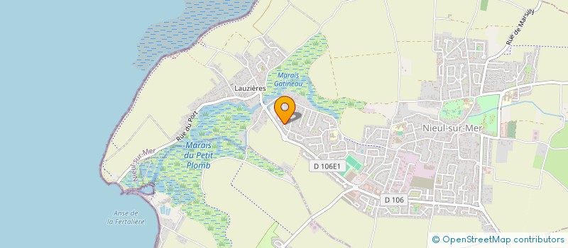localisation de l'entreprise SARL LAV'VOILE RAPID'NET à NIEUL-SUR-MER