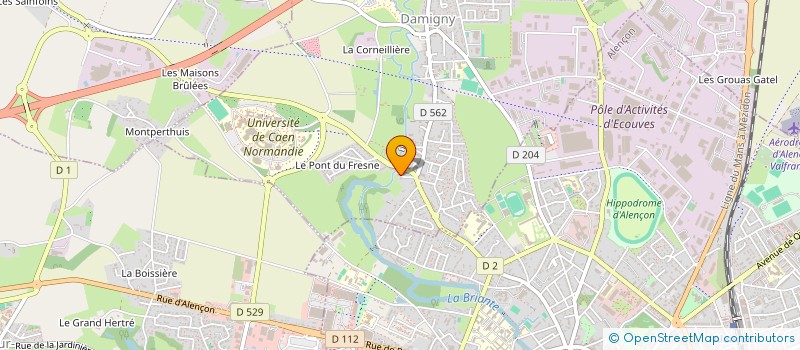localisation de l'entreprise SARL LAVAGE AUTO DU LONDEAU à DAMIGNY