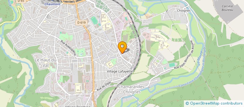 localisation de l'entreprise SARL LAVAGE RAPIDE à CHAUMONT