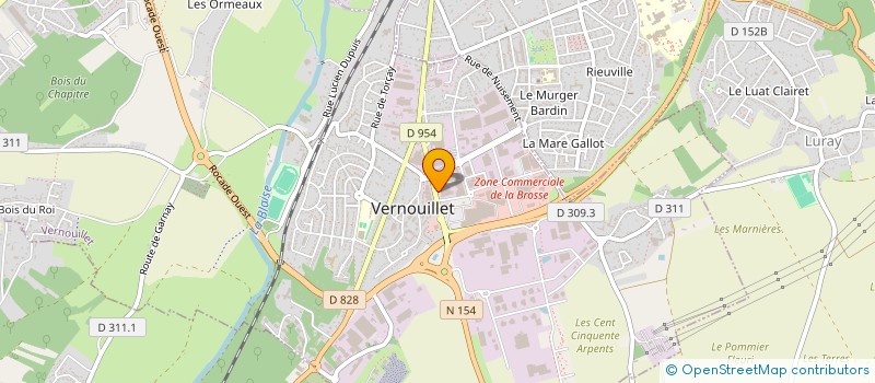 localisation de l'entreprise SARL LAVAL VIANDES à VERNOUILLET