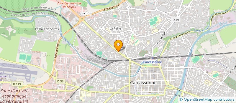 localisation de l'entreprise SARL LAVANDE PRESS à CARCASSONNE