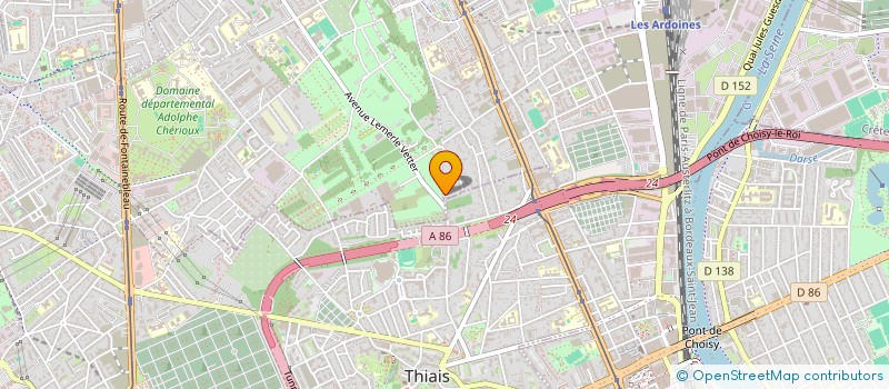 localisation de l'entreprise SARL LAVAUBOISE à VITRY-SUR-SEINE