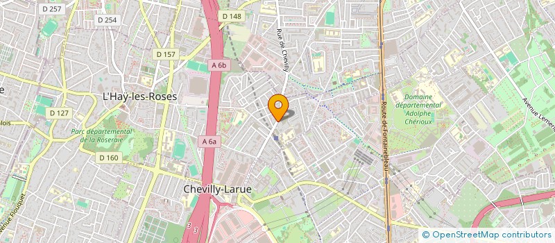 localisation de l'entreprise SARL LAVE L HAY  L'HAY-LES-ROSES