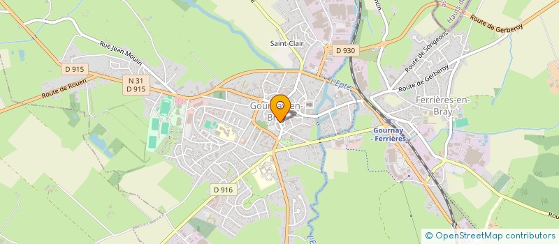 localisation de l'entreprise SARL LAVE MINUTE à GOURNAY-EN-BRAY