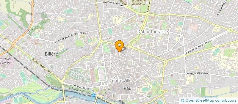 localisation de l'entreprise SARL LAVERIE DU FOIRAIL à PAU