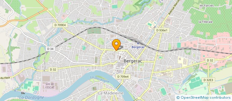 localisation de l'entreprise SARL LAVERIE GAMBETTA à BERGERAC