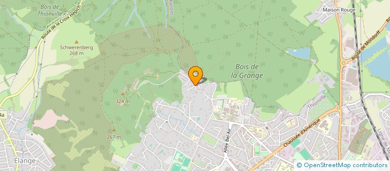 localisation de l'entreprise SARL LAVERSE  THIONVILLE