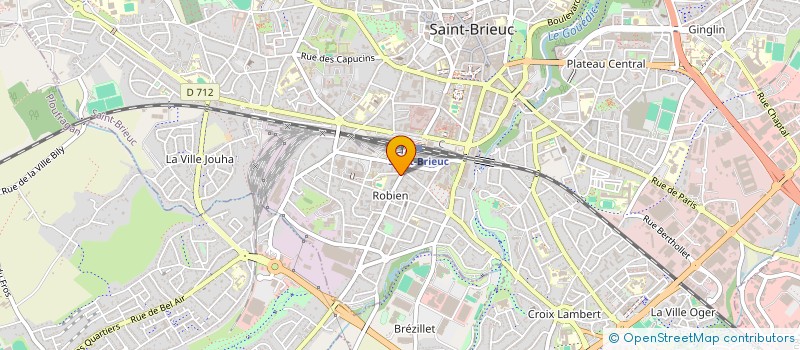 localisation de l'entreprise SARL LAVIGNE à SAINT-BRIEUC