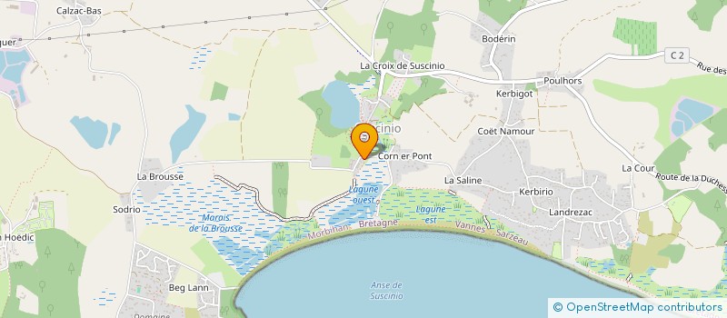 localisation de l'entreprise SARL LAYEC à SARZEAU