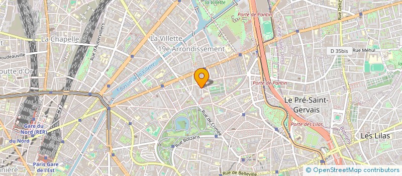 localisation de l'entreprise SARL LAZARE  PARIS