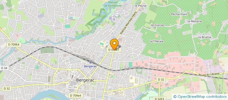 localisation de l'entreprise SARL LAZINIERE à BERGERAC
