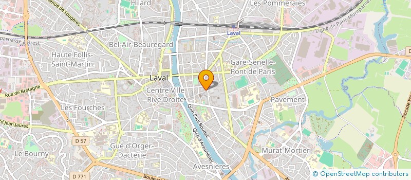 localisation de l'entreprise SARL LAZR à LAVAL
