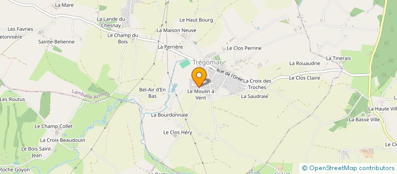 localisation de l'entreprise SARL LB TRANSPORTS à LAMBALLE-ARMOR