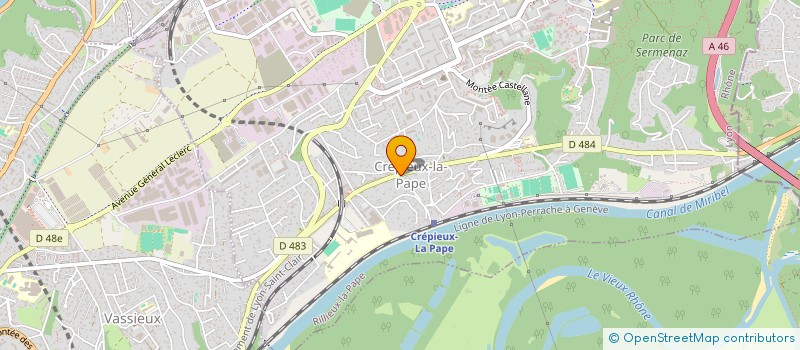 localisation de l'entreprise SARL LBV  RILLIEUX-LA-PAPE