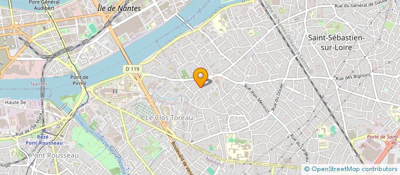 localisation de l'entreprise SARL LBVM NANTES à SAINT-SEBASTIEN-SUR-LOIRE