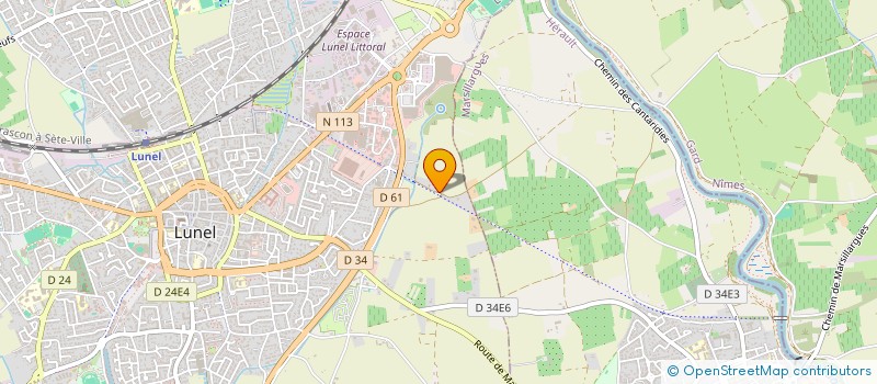 localisation de l'entreprise SARL LC SYSTEMES  LUNEL