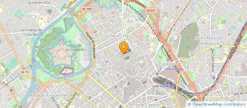 localisation de l'entreprise SARL LCB à LILLE