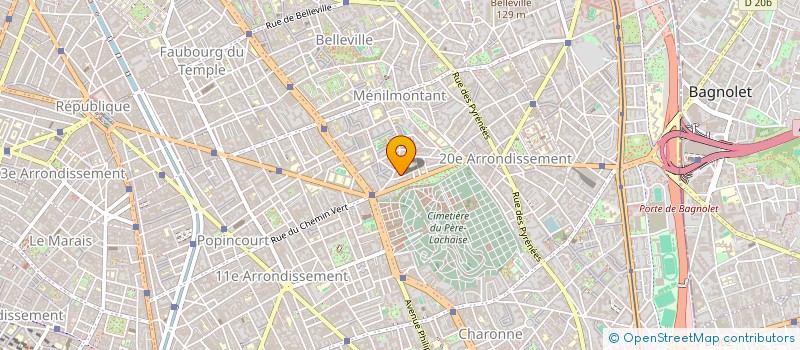 localisation de l'entreprise SARL LCC à PARIS
