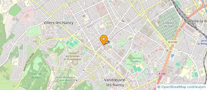 localisation de l'entreprise SARL LCD  VANDUVRE-LES-NANCY