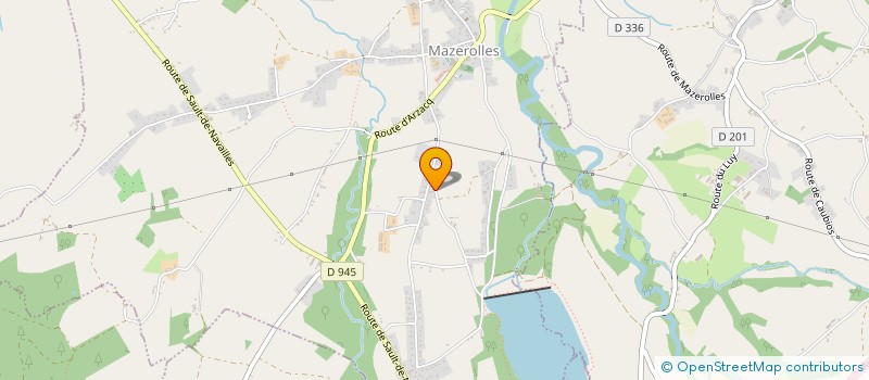 localisation de l'entreprise SARL LCD IMMO  MAZEROLLES