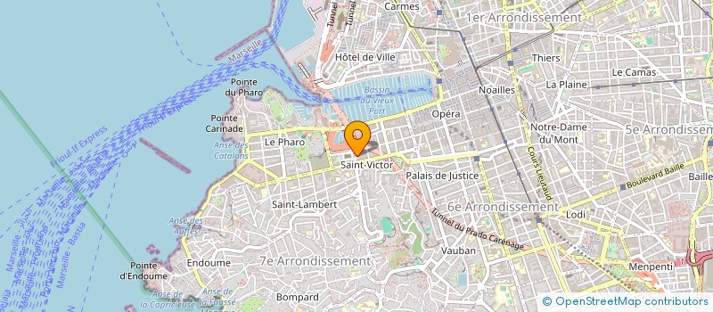 localisation de l'entreprise SARL LCDE à MARSEILLE